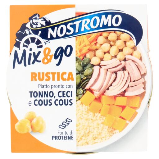 Piatto pronto MIX&GO RUSTICO 190g Nostromo