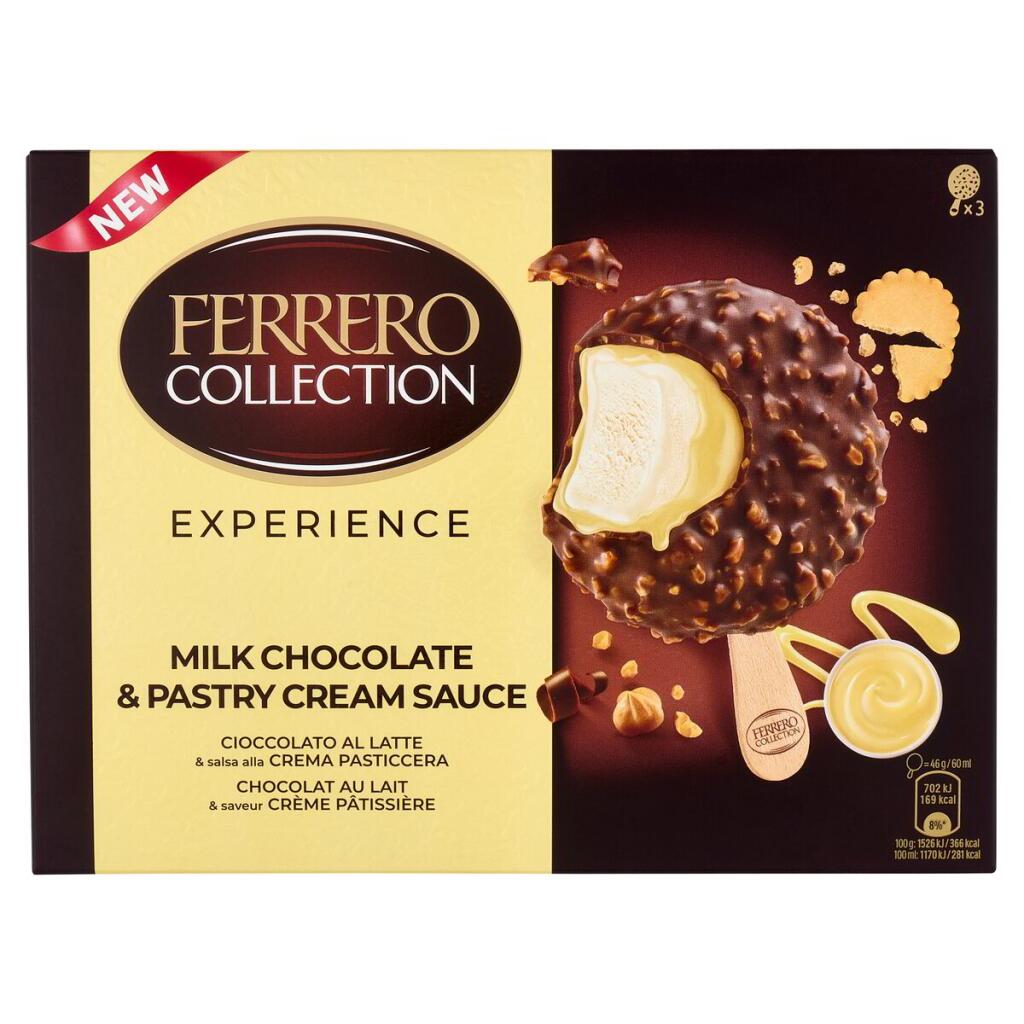Ferrero Collection Gelato Crema Pasticcera 3pezzi 138g