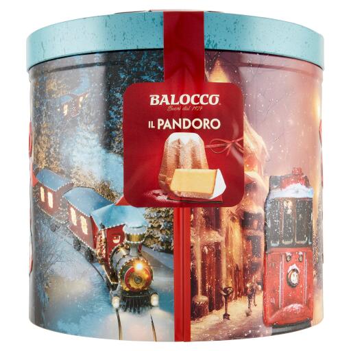 Pandoro in latta decorata 750g Balocco