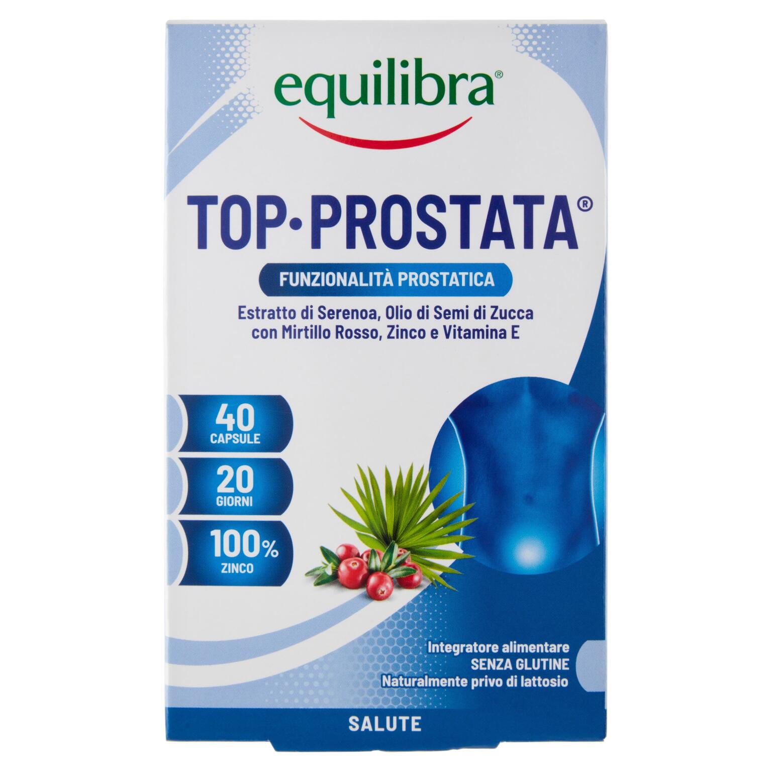 Top prostata 40 compresse 30,2g Equilibra