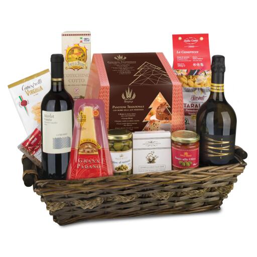 Cesto Natale Tulipano 13pezzi Casella