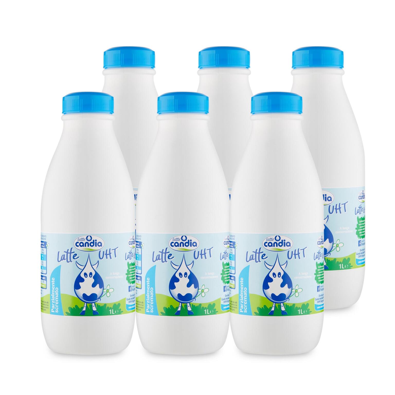 Latte parzialmente scremato 1Lx6 Candia