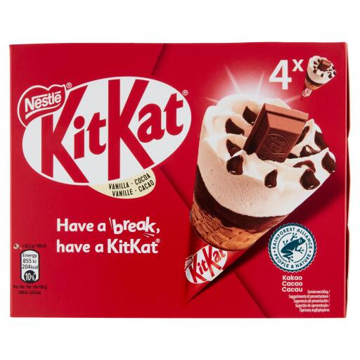 Kit Kat Cono alla Vaniglia x4 253g