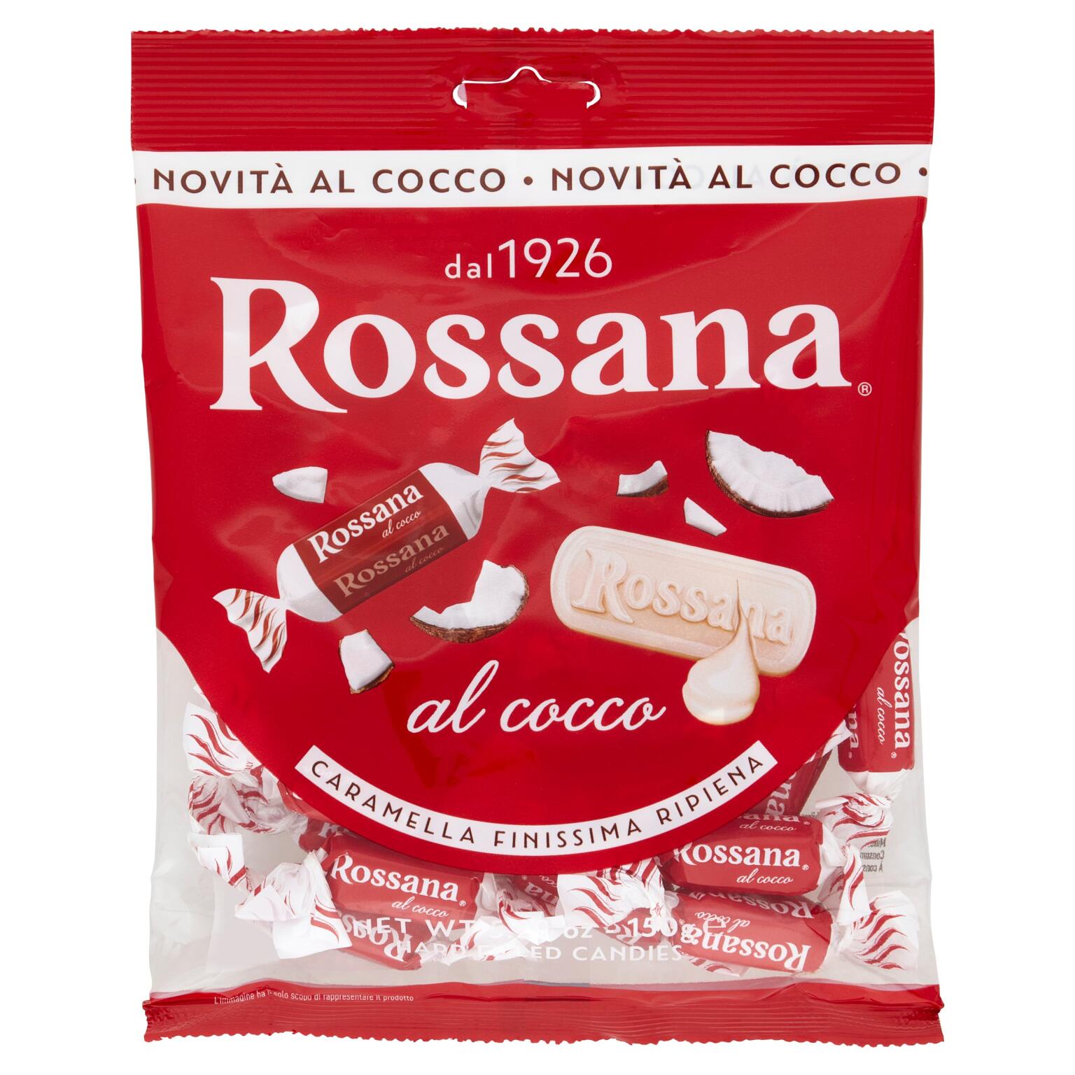Caramella Rossana al cocco 150g Fida