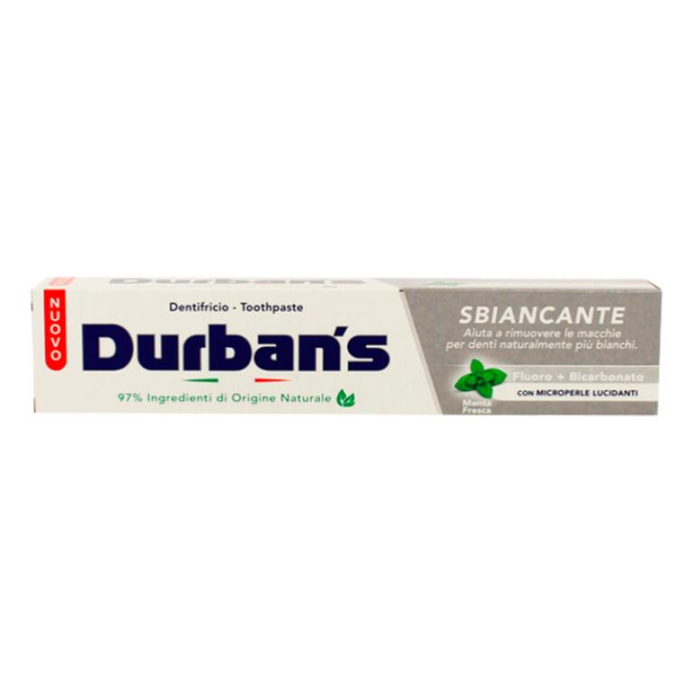 Dentifricio sbiancante 75ml Durban's