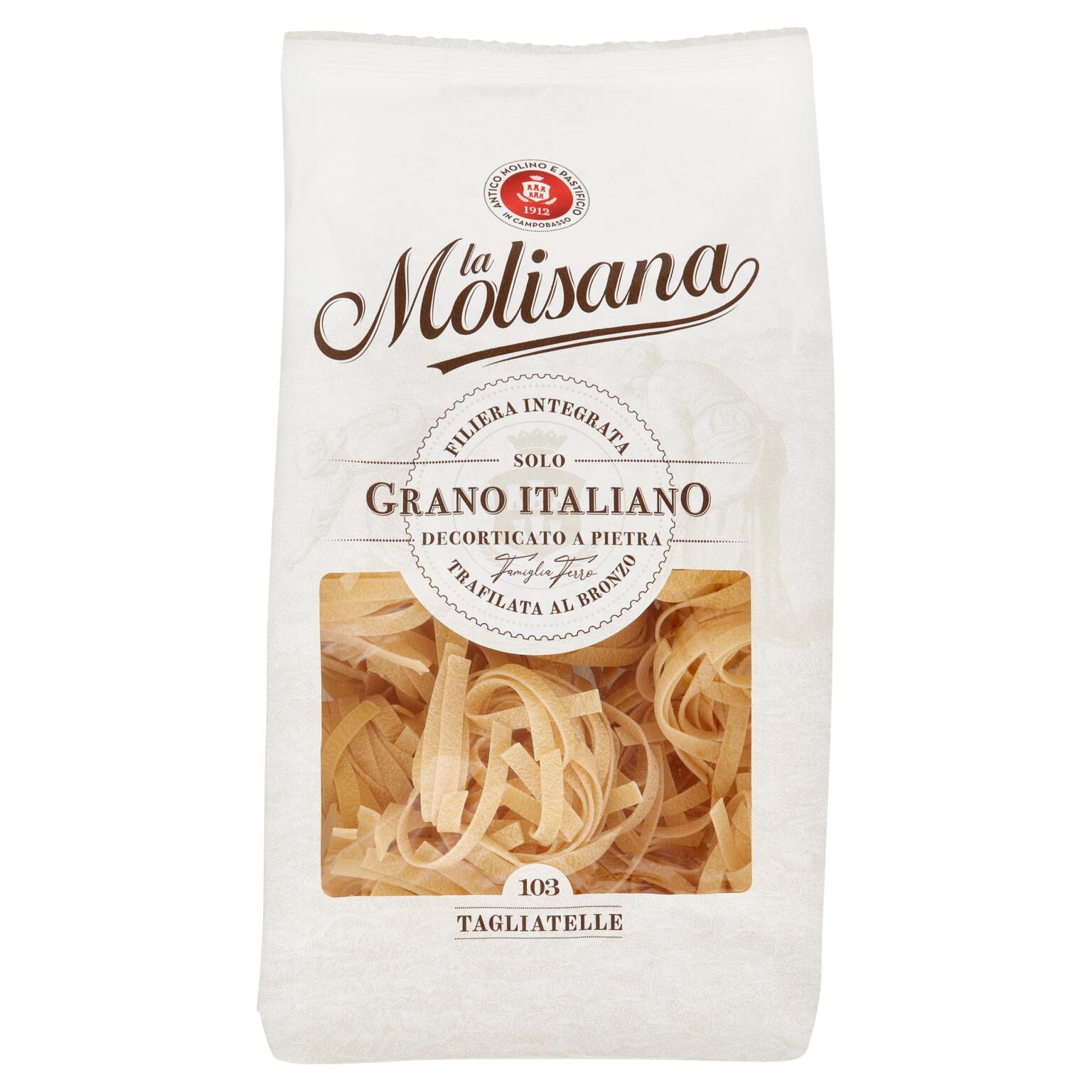 Tagliatelle n°103 le specialissime pasta di smeola di grano duro 500g La Molisana