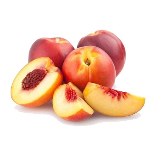 Pesche noci gialle confezionate