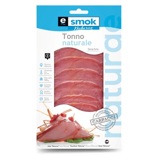 Tonno pinnegialle natura busta 100g