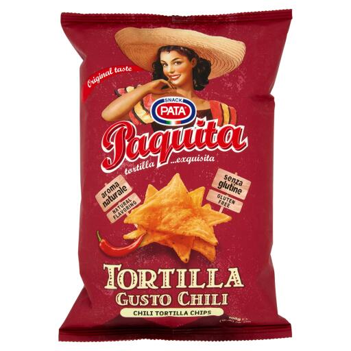 Tortilla Paquita Chili 100g Pata