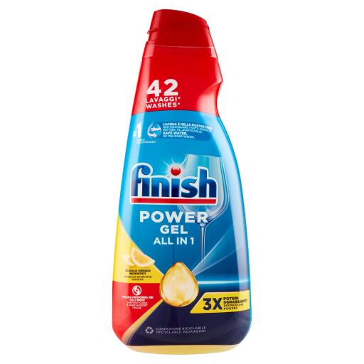 Finish PowerGel Lemon 940ml