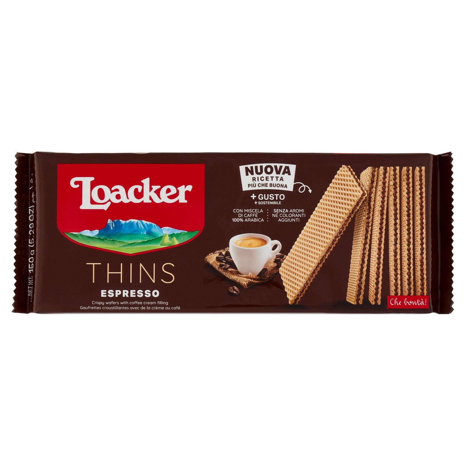 Wafer espresso 150g Loacker