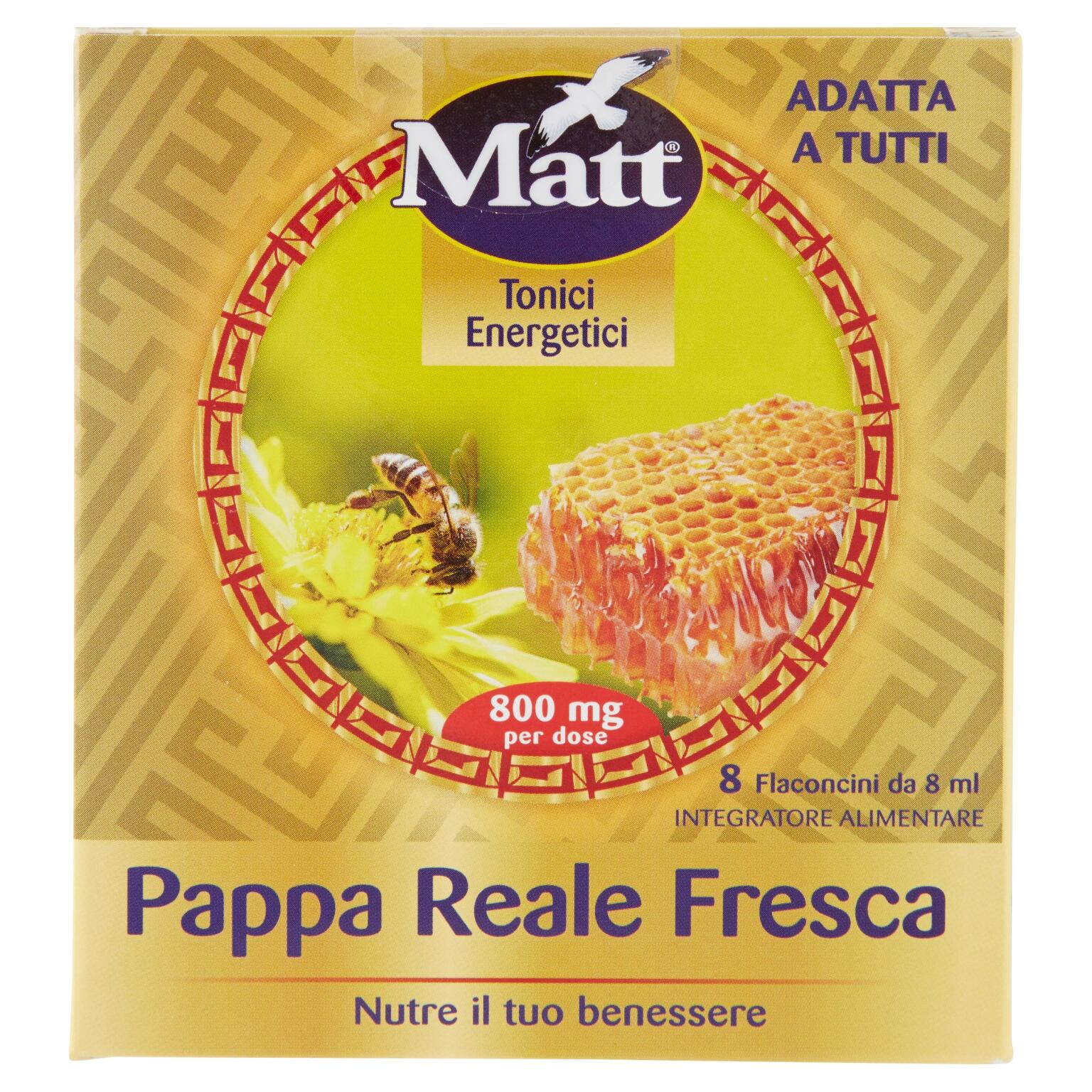 Pappa Reale fresca 10 flaconi 80ml Matt