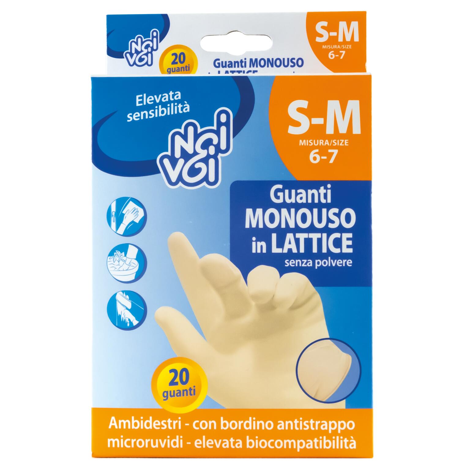 Noi&Voi guanti lattice 20pz