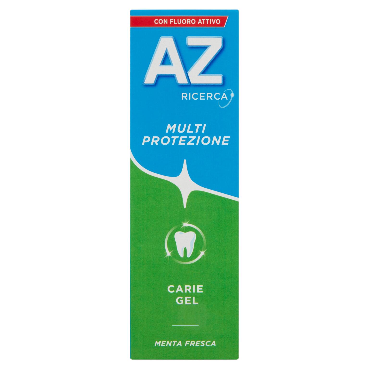 Dentifricio AZ carie gel 75ml
