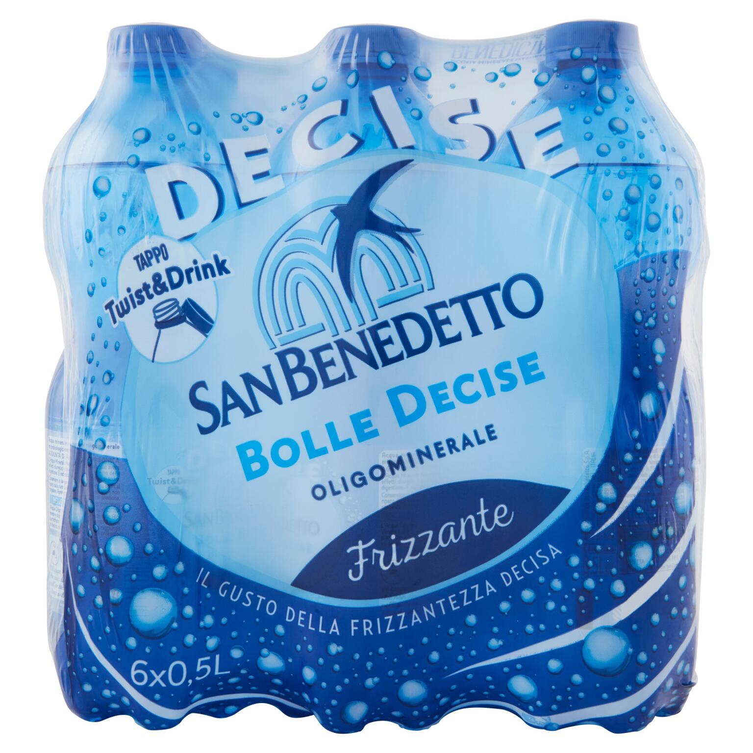 Acqua San Benedetto frizzante 6x50cl