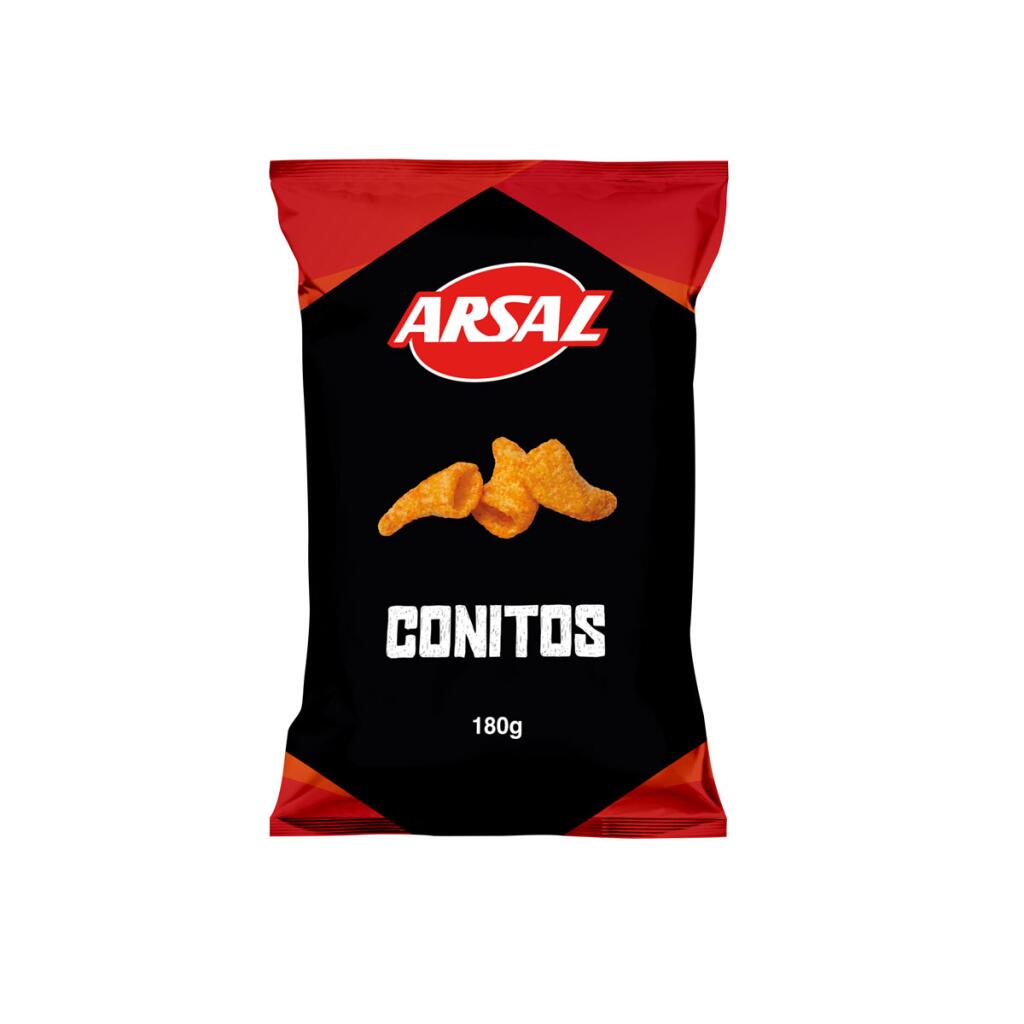Snack Mais Cheese Conitos 180g Arsal