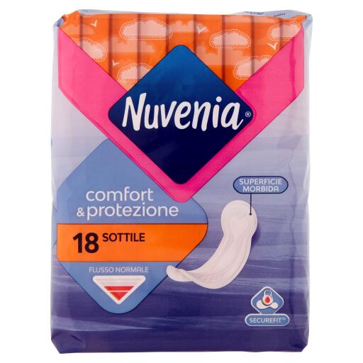 Assorbenti sottili normali 18 pezzi Nuvenia