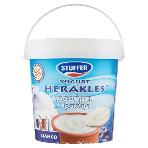Yogurt bianco 10% di grassi 1kg Herakles Stuffer