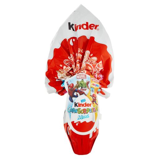 Uovo Kinder Gransorpresa T4,5 Spiderman 220g