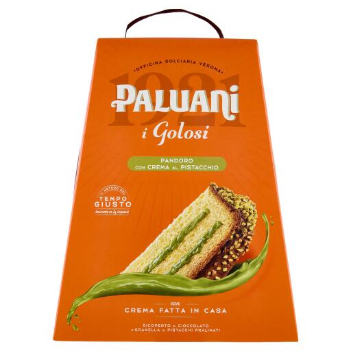 Pandoro I Golosi con crema al pistacchio 750g Paluani