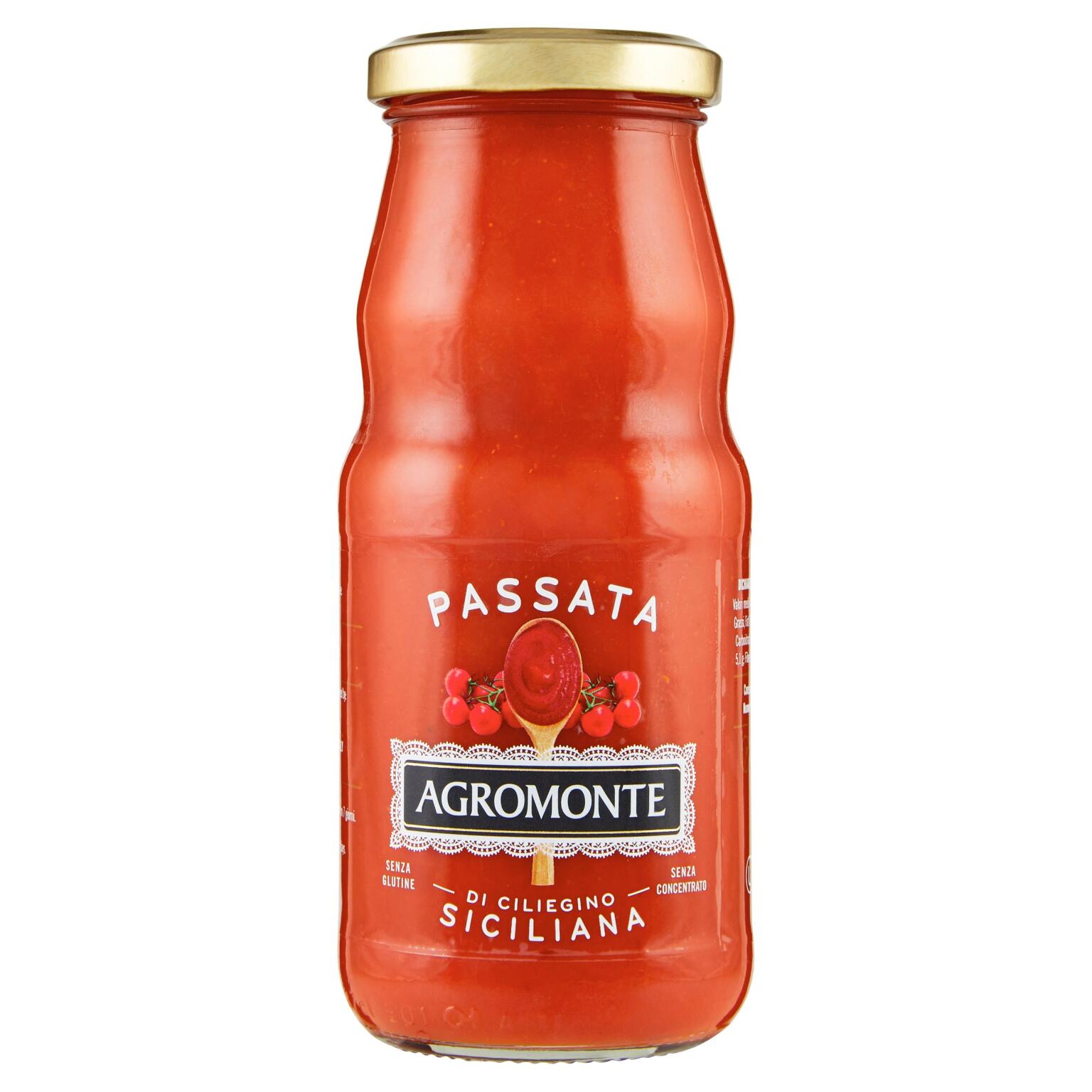 Passata di pomodorini ciliegini 360g Agromonte