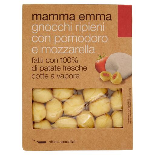 Gnocchi di Patate con Pomodoro e Mozzarella 350g Mamma Emma