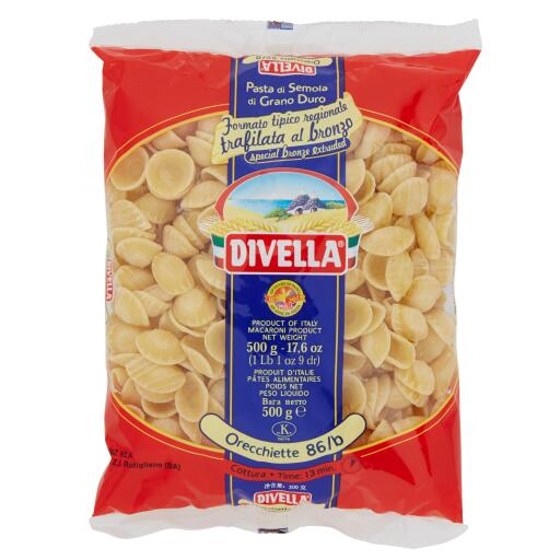 Orecchiette pasta di semola di grano duro 500g Divella