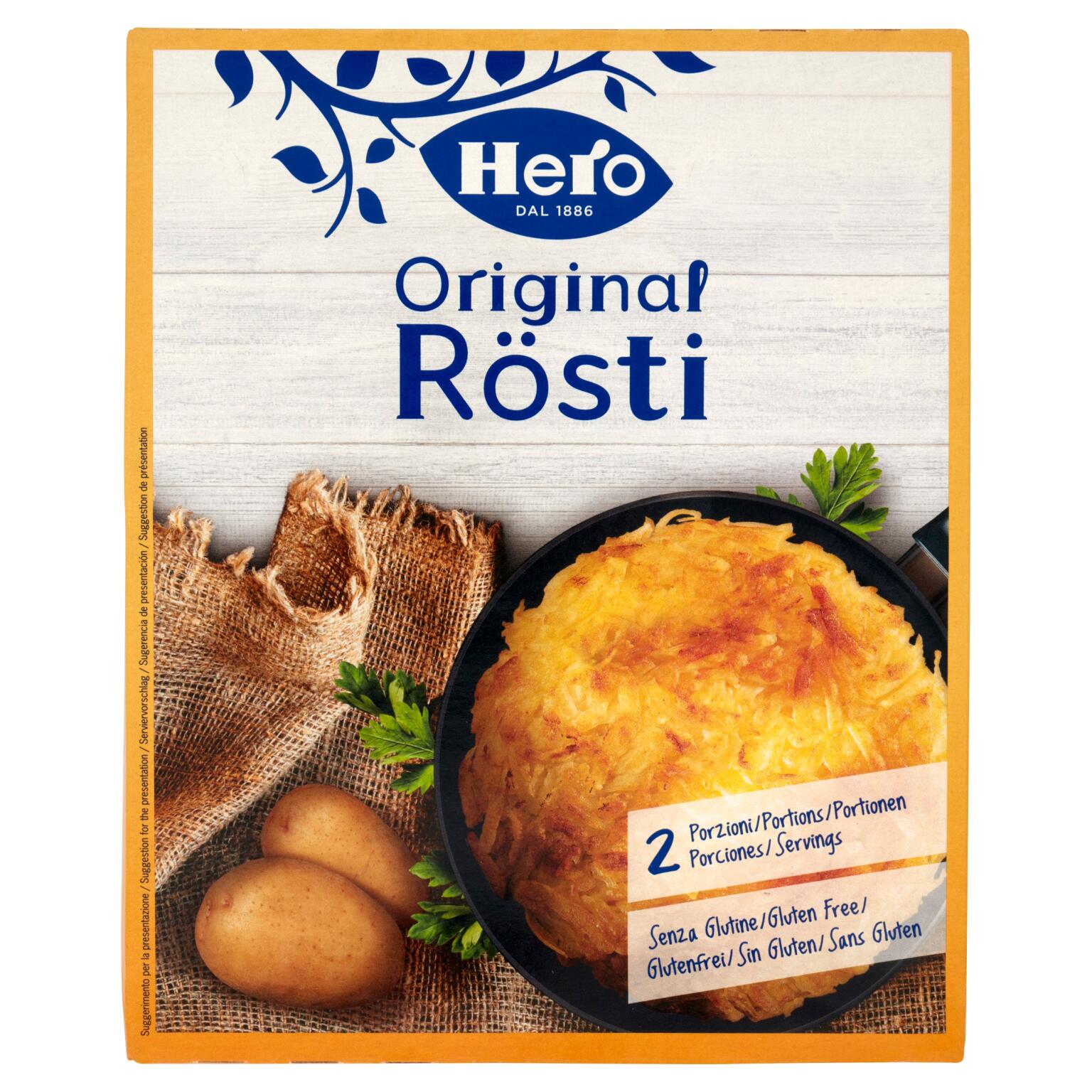 Rostì di patate 2porzioni 400g