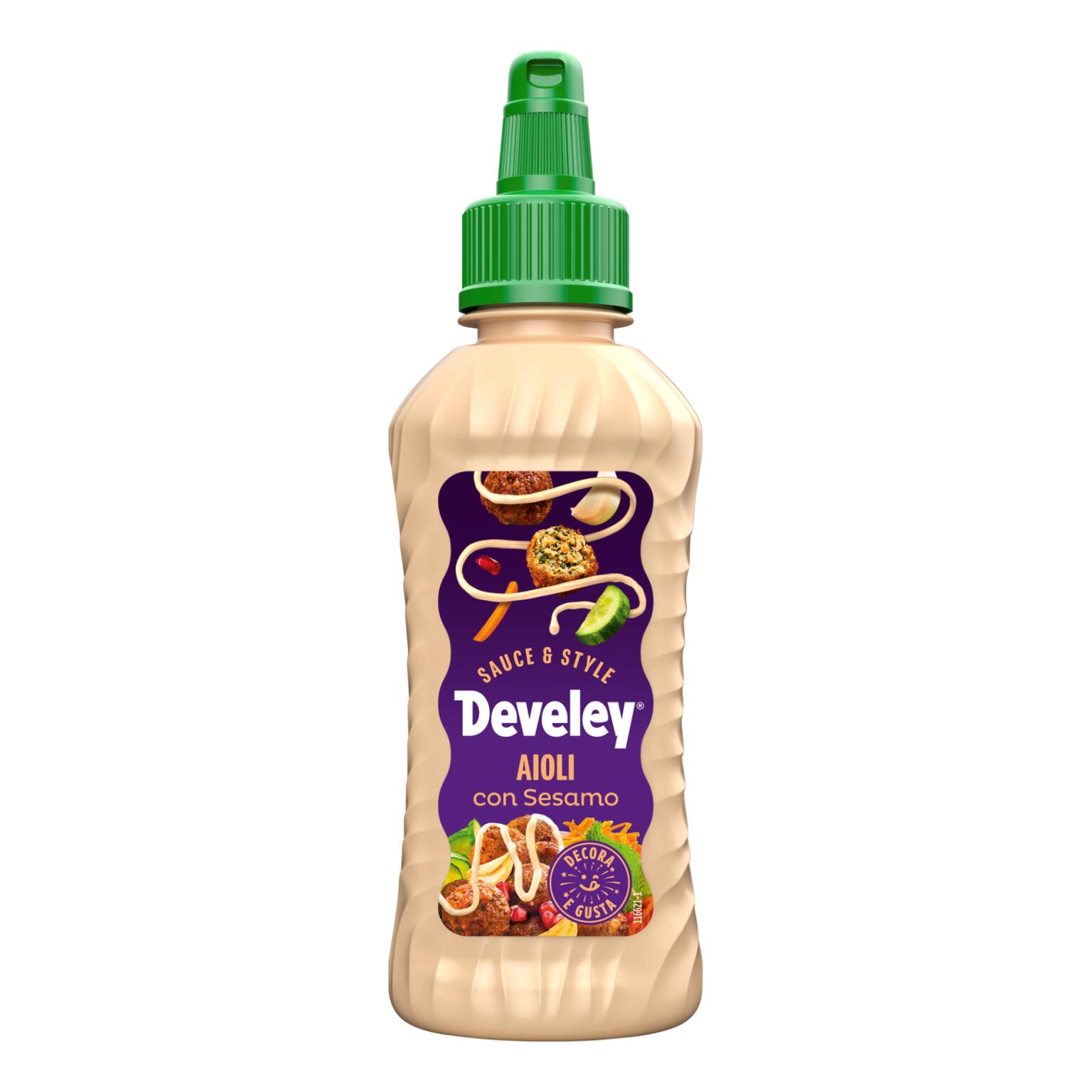 Salsa Aioli e Sesamo 225ml Develey