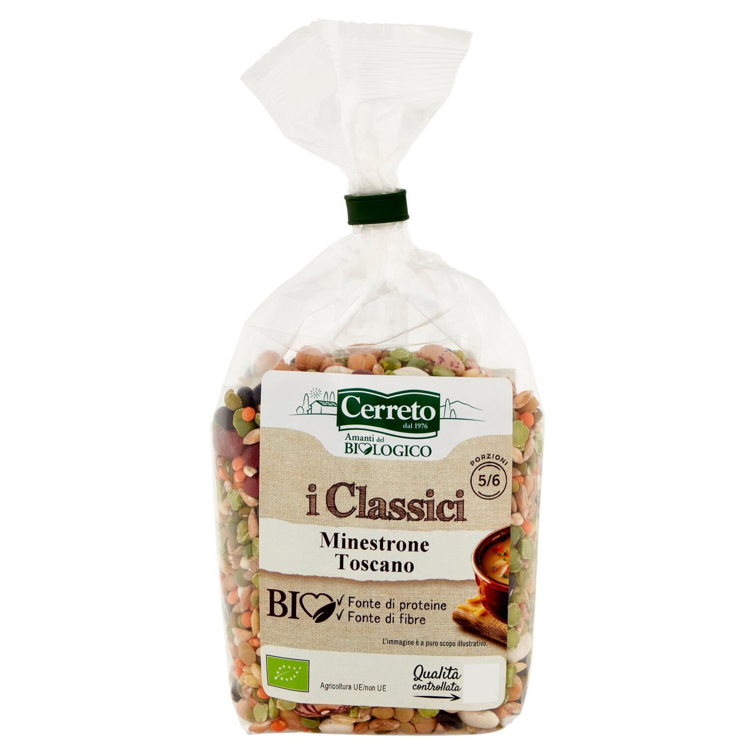 Bio Minestrone Toscano 350g Cerreto