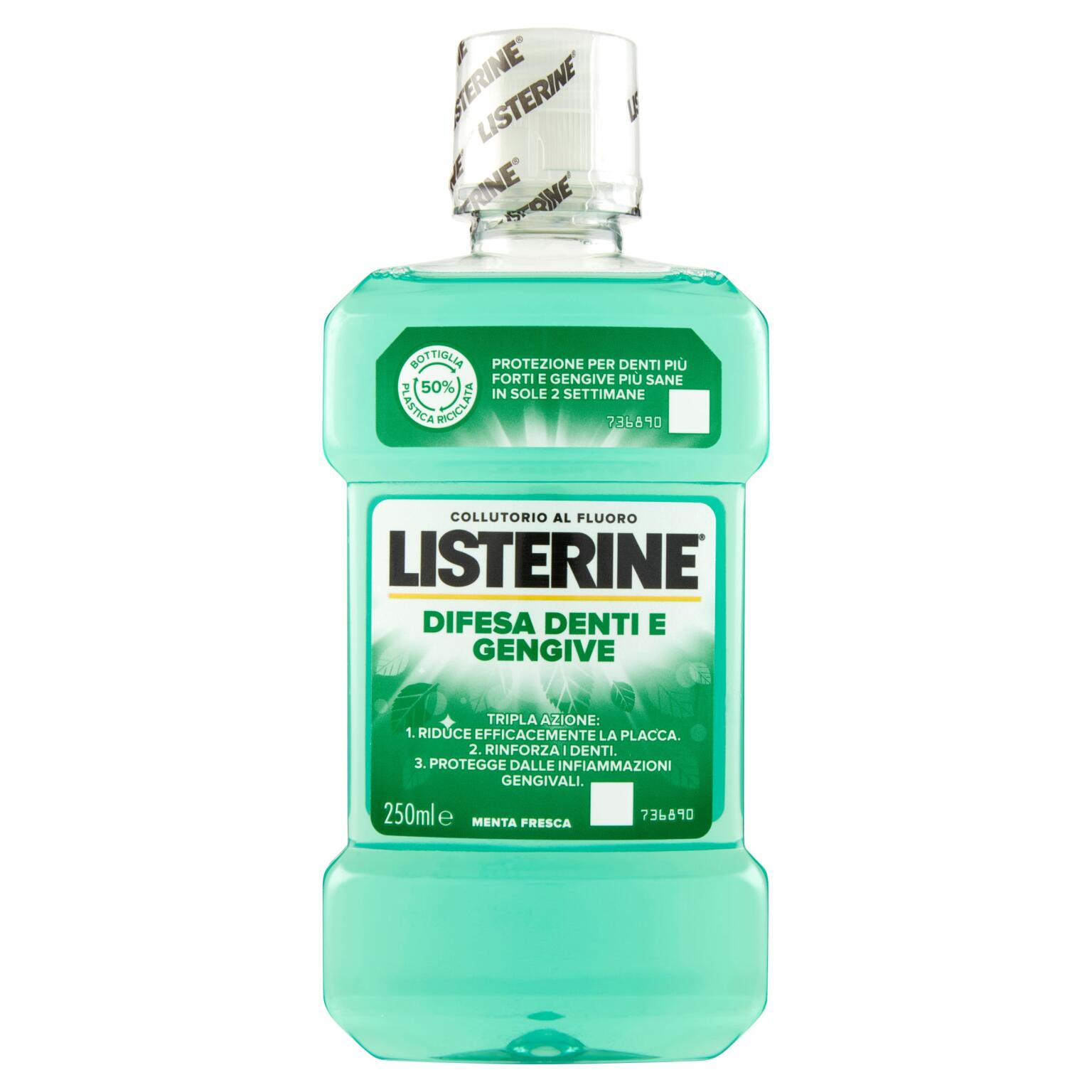 Collutorio Listerine denti e gengive 250ml