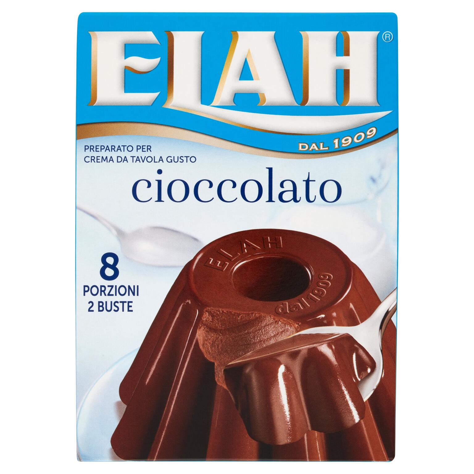 Preparato per crema da tavola gusto cioccolato 160g Elah