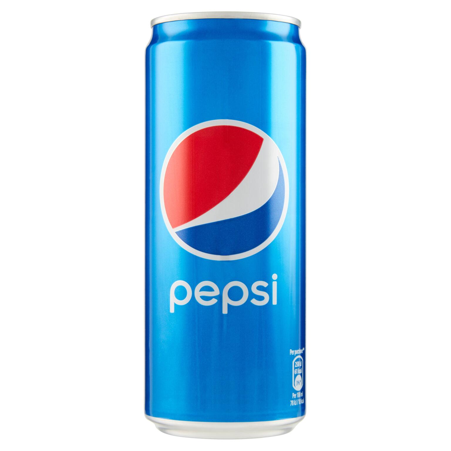 Pepsi regular lattina 33cl