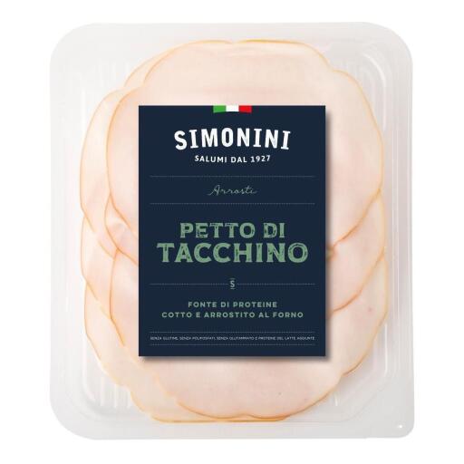 Tacchino arrosto affettato 100g