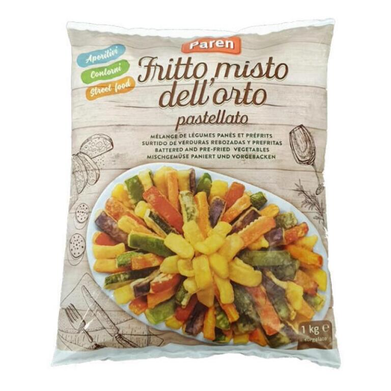 Fritto misto dell'orto surgelato 1kg Paren