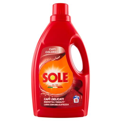 Detersivo liquido Lana e Delicati Tutticolori 1L Sole
