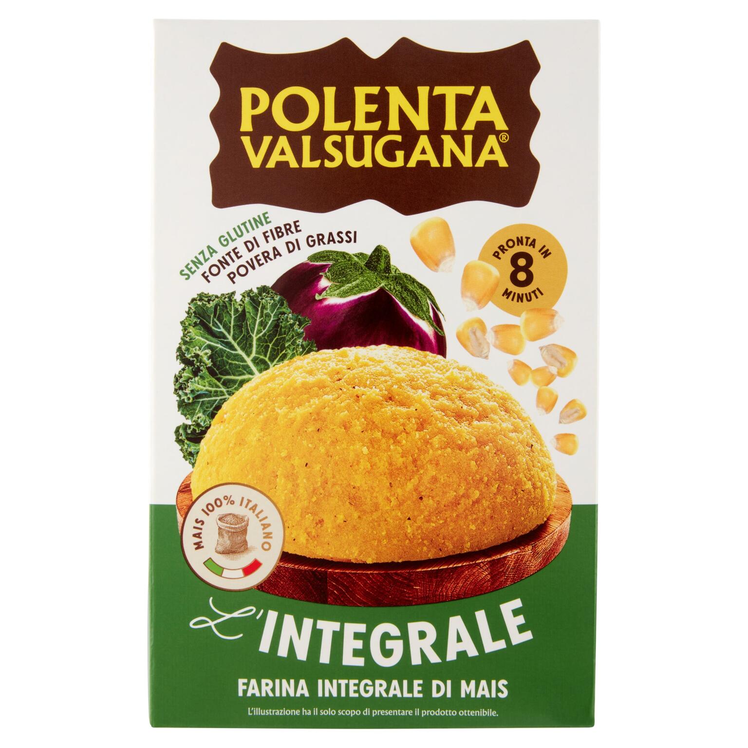 Polenta Valsugana integrale 330g