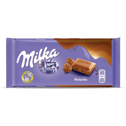 Tavoletta di Cioccolato Noisette 90g Milka