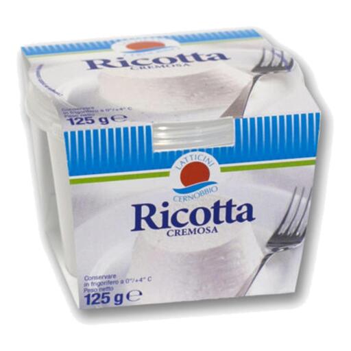 Ricotta cremosa 125g Latteria Cernobbio