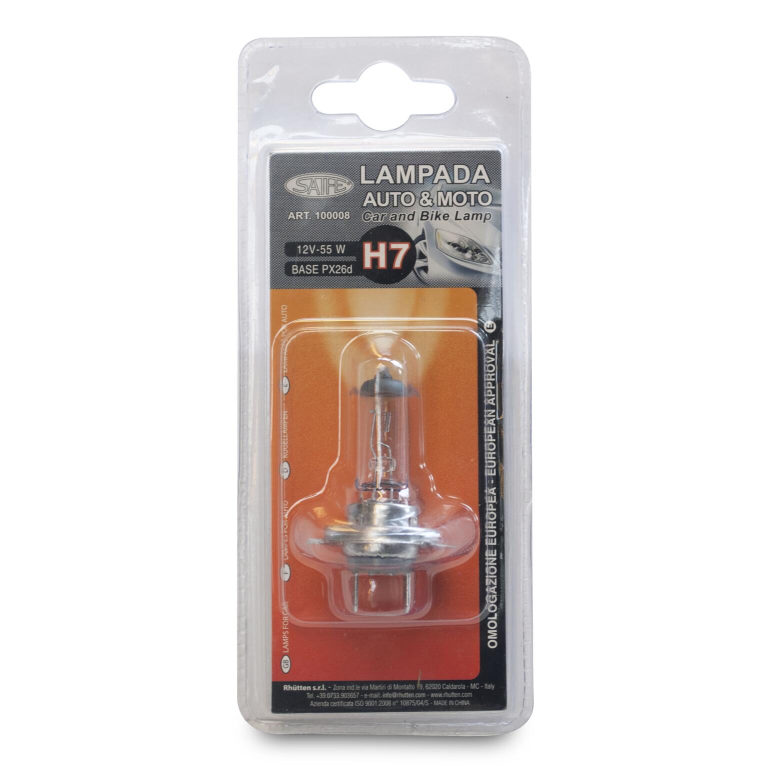 Lampadina H7 12V 55W auto&moto