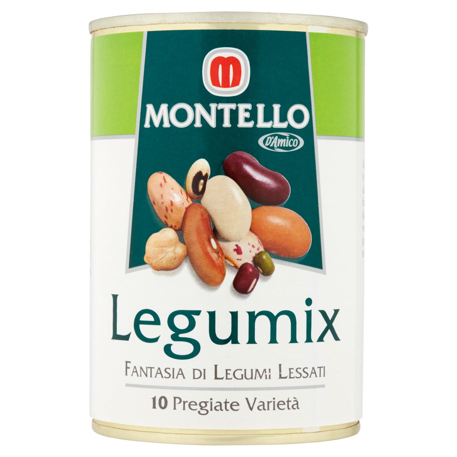 Legumix lessati al naturale 400g Montello D'Amico