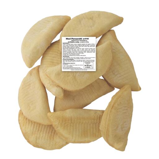 Maxi Panzerotti prefritti prosciutto e mozzarella 1,3kg