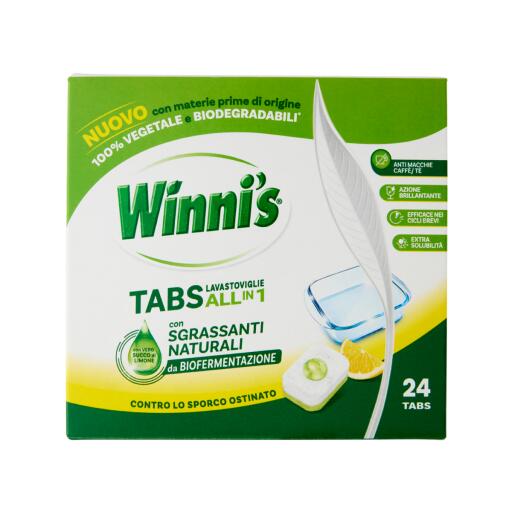 Winni's tabs lavastoviglie da 24pz