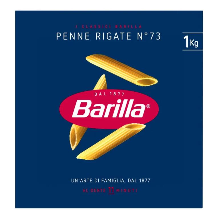 Penne Rigate pasta di semola di grano duro 1Kg n°73 Barilla