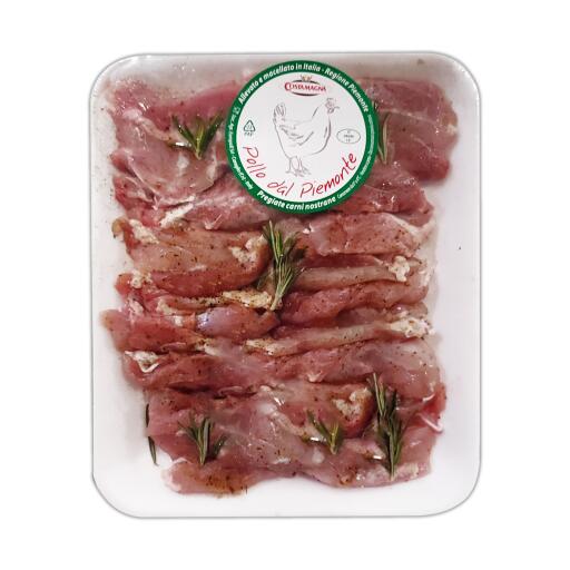 Straccetti di coscia di pollo piemontese