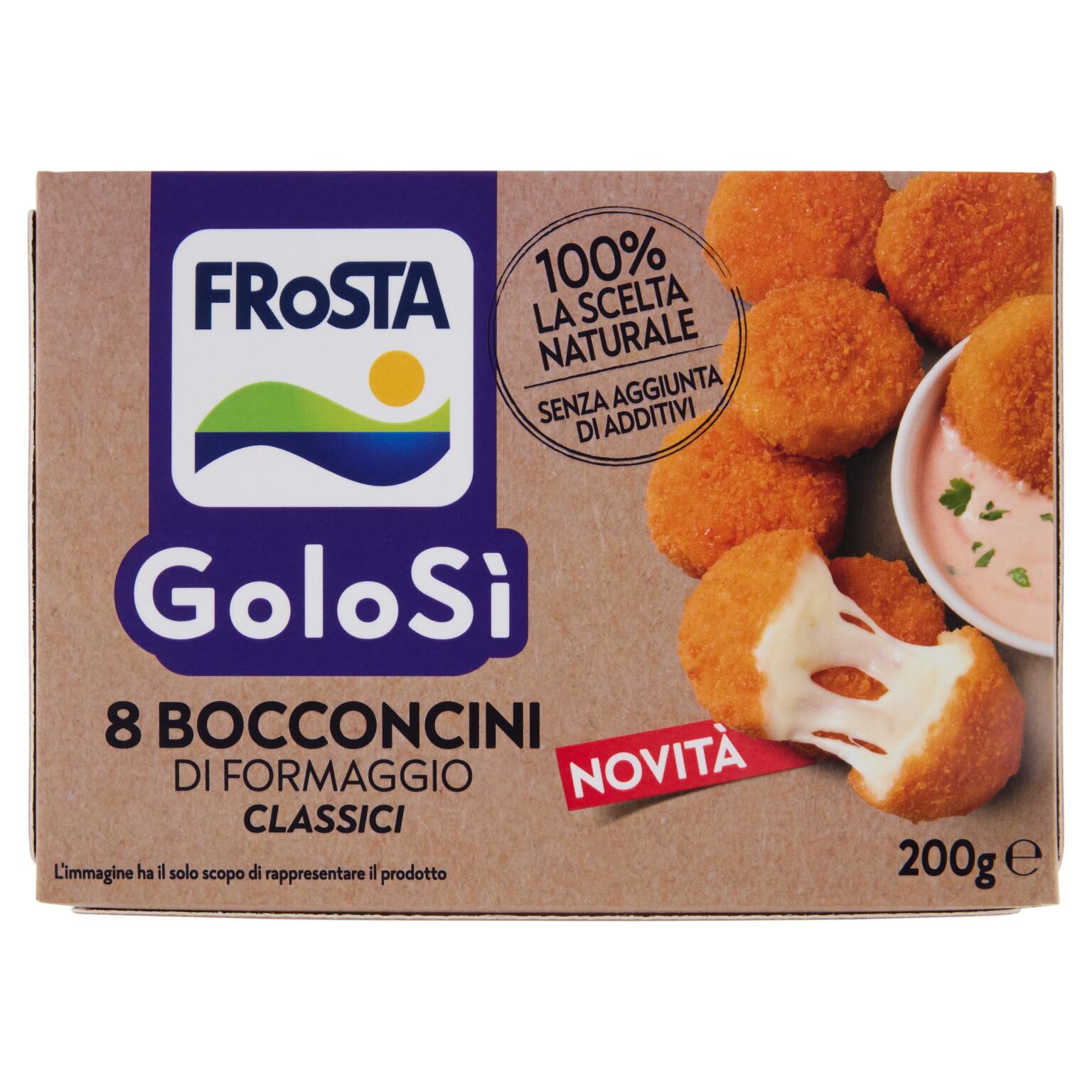 8 Bocconcini di formaggio classici 200g Frosta