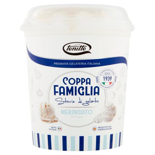 Gelato fiordilatte e meringa 500g Tonitto