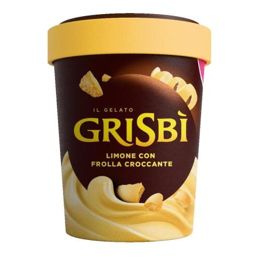Gelato Grisbì al Limone con frolla croccante 275g