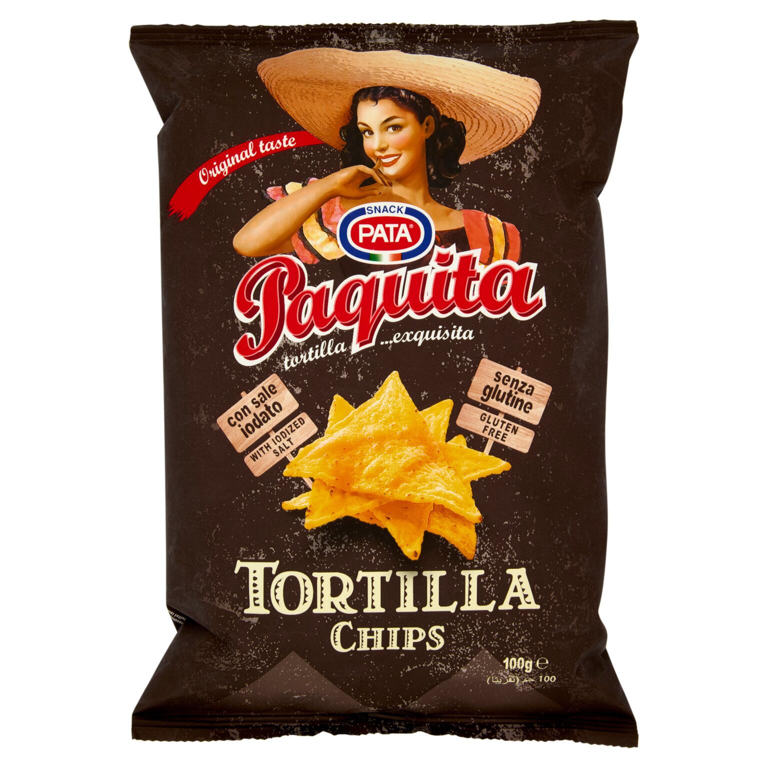 Tortilla Paquita classica 100g