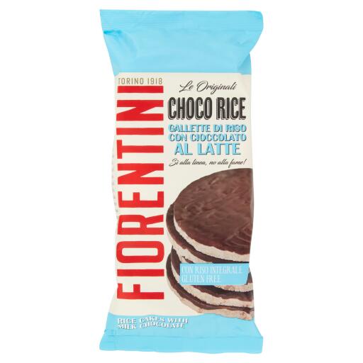 Gallette di riso ricoperte di cioccolato al latte 100g Fiorentini